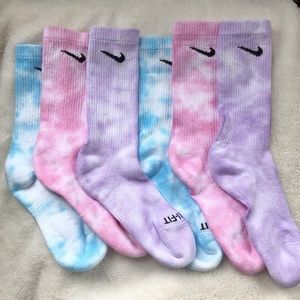 Tiedye Nike sock Set